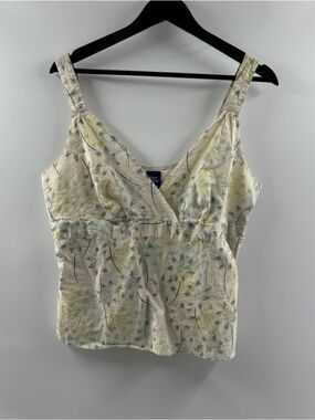 High Sierra Cream Floral Tank Top – Women’s XL